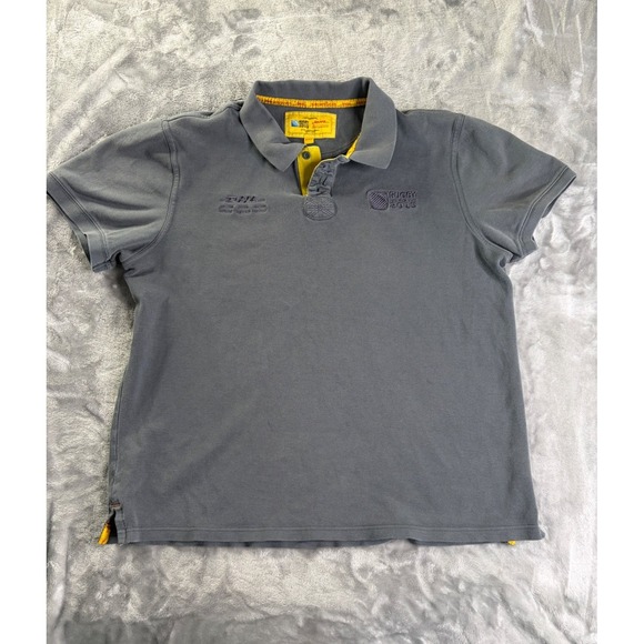 Dhl Rugby World Cup 2015 Official Licensed Product Mens 2XL Gray Polo